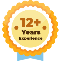 12+ years experience